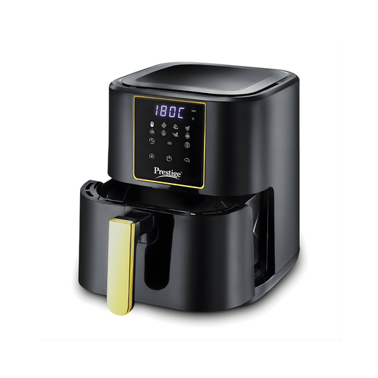 Prestige NutriFry 4.5L Digital Air Fryer | 8 Preset Modes | Rapid Hot Air Technology | Low-Oil Healthy Cooking