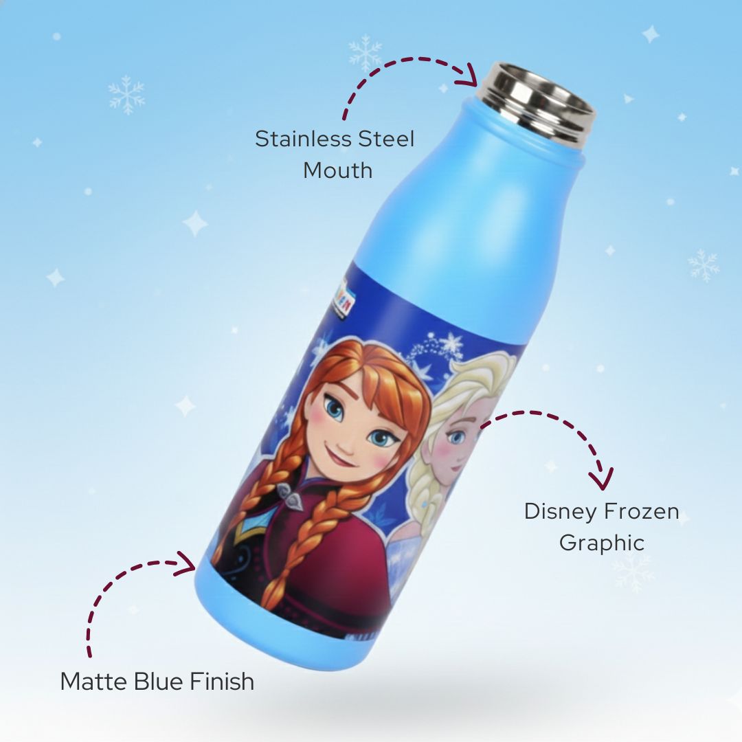 Ski Cool Kids Water Bottle – 800ml | BPA-Free, Leakproof & Durable for School & Travel