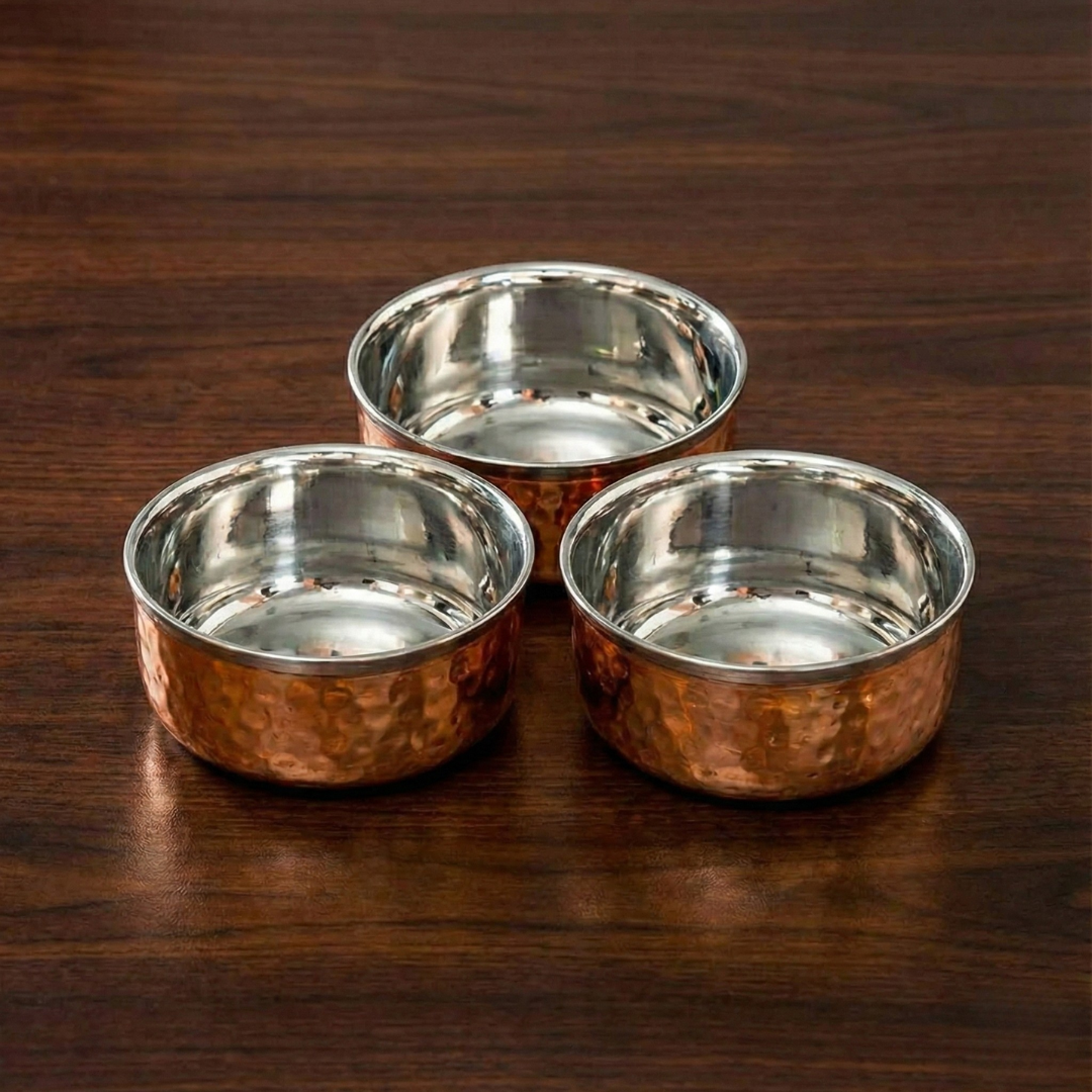 S.S. Copper Thali set