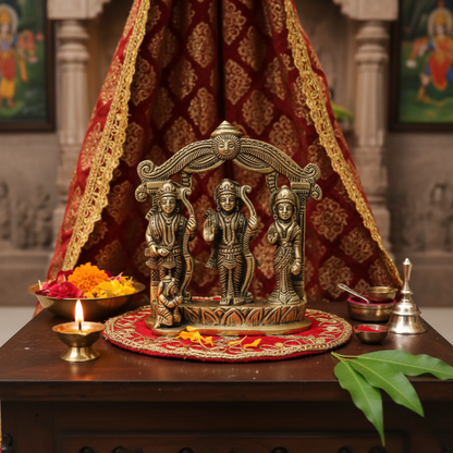 Ram Parivar Pital Murti | Home Mandir & Spiritual Gifting | 680gm