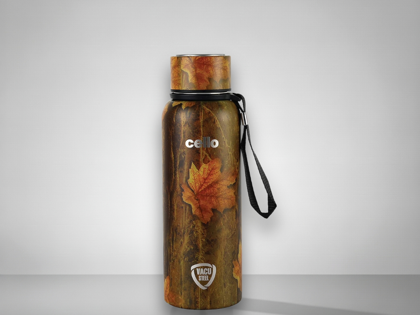Duro Deezee Kent Double Walled Stainless Steel Water Bottle with Durable DTP Coating, 550ml, Copper