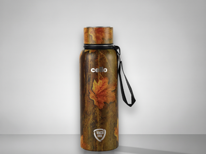 Duro Deezee Kent Double Walled Stainless Steel Water Bottle with Durable DTP Coating, 550ml, Copper