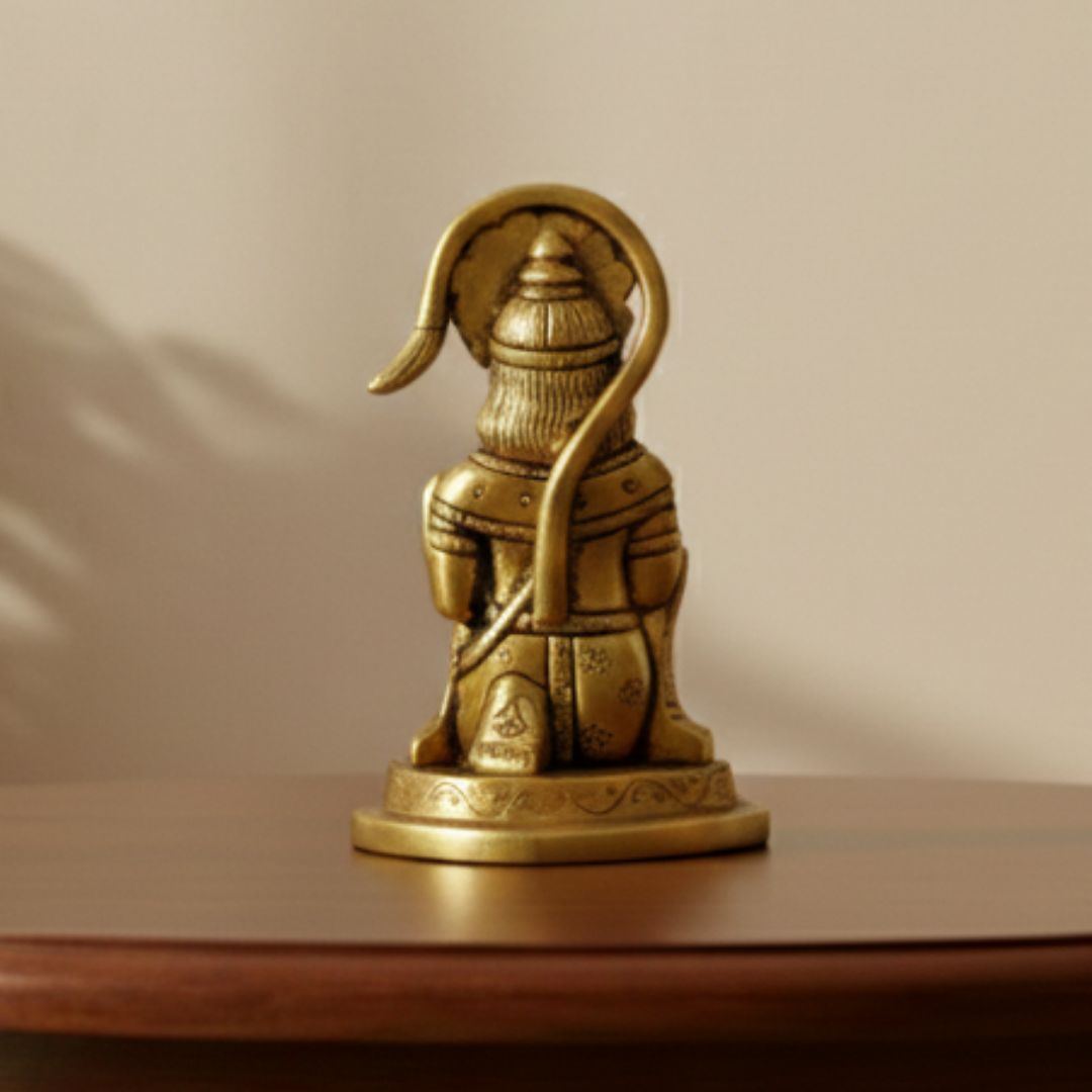 Hanuman Ji Pital Murti | Perfect for Daily Pooja, Devotion & Spiritual Gifting | 560gm