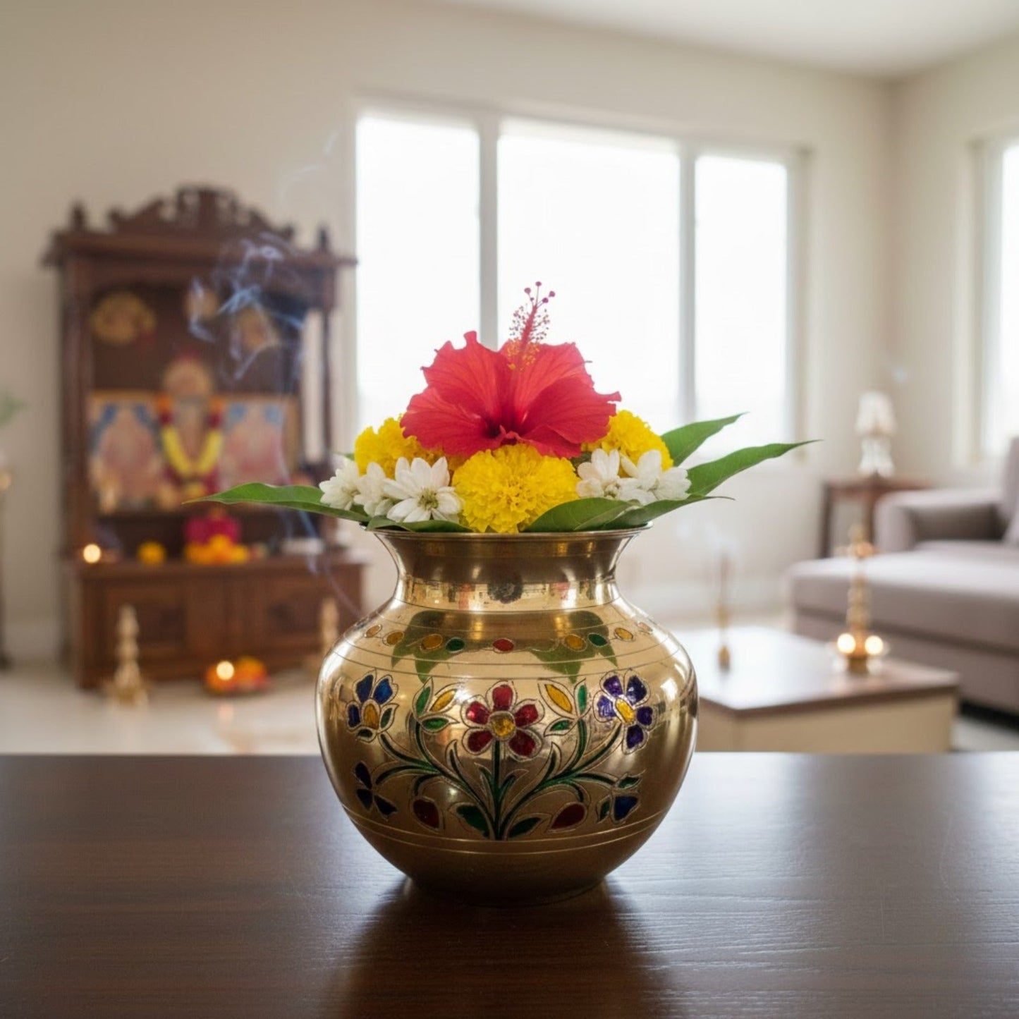 Brass Kalash for Pooja | Pure Traditional Brass Kalash