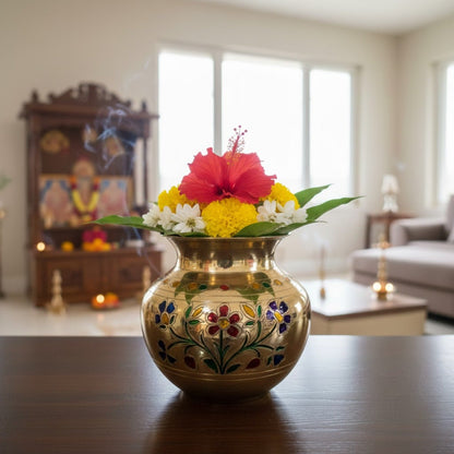 Brass Kalash for Pooja | Pure Traditional Brass Kalash